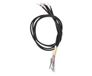PRETYZOOM 4pcs Guitar Chord Bass Guitar Cable Electric Cables Cords Audio Converter Adapter Instrument Instrument Pedal Patch Black