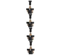 PRETYZOOM 4pcs Headlight Switch for Trucks Durable Pull Type Car Light Switch with Metal PVC Abs Construction Reliable Performance for Vehicle Modification and Smooth Operation