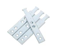 PRETYZOOM 4pcs Heavy Duty Window T Shaped Pivot Bars for Double Hung Aluminum Windows Metal Galvanized Die Cast Bars and Reduces Wear