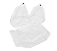 PRETYZOOM 4pcs Mesh Laundry Bags for Fine Fabrics and Garments, Sturdy Polyester with Drawstring Opening and Thick Coarse Mesh, Suitable for Washing Machine Use with Effortless Handling