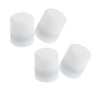 PRETYZOOM 4pcs Ptfe Activated Carbon Sampling Tube Plugs for Environmental Testing and Air Sample Collection, Portable Adsorption Tube End Caps to Avoid Secondary Contamination