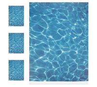 PRETYZOOM 4pcs Realistic Water Paper for DIY Outdoor Models with Seamless Integration and Easy to Use Plastic Sheets, for Rivers and Miniature Lakes in Yard Decor and Crafting Scenes