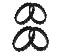 PRETYZOOM 4pcs Robot Vacuum Wheel Tread Replacement Rubber Tires Compatible with Irobot Anti-wear Drive Wheel Parts for Stable Quiet Operation