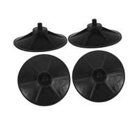 PRETYZOOM 4pcs Rubber Sandbag Base with Suction Cups Freestanding Stand for Punch Bag Training Home Boxing Gym Equipment for Stress Relief and Strength Building