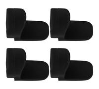 PRETYZOOM 4pcs Silicone Clarinet Thumb Rests Black Finger Supports Instrument Accessories Sore Thumbs for Clarinet Players