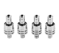 PRETYZOOM 4pcs Stethoscope Connector Adapter Cap for Head and Tubing Connection Replacement Part Compatible with Various Stethoscope Models Easy to Install