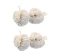 PRETYZOOM 4pcs Thai Herbal Massage Ball DIY Kit with Artemisia Argyi and Nonwoven Fabric for Deep Tissue Therapy, Muscle Relaxation, Suitable for Office the Go Use