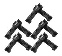 PRETYZOOM 5 Pairs Am4 CPU Cooler Mounting Bracket Plastic Backplate Holder, Motherboard CPU Fan Support Replacement, Secure PC Heatsink Retention and Case Mounting Hardware for Gaming