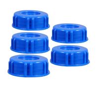 PRETYZOOM 5 Pcs 25l Bucket Hdpe Rain Cover and Reusable Ibc Bucket Cover with Excellent Sealing Waterproof for Rain Barrel and Chemical Storage