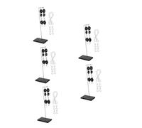 PRETYZOOM 5 Sets Pulley Science with Stand and Ropes for Physics Experiments Portable Lightweight Pulley System Kit for Classroom Demonstrations and Student Learning in Dynamics and