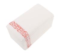 PRETYZOOM 50 Sheets Disposable Paper Dinner Napkins with Elegant Design and High Absorption for Wedding Banquet and Gatherings, Decorative Party Table Napkins that Swiftly Soak up Spills