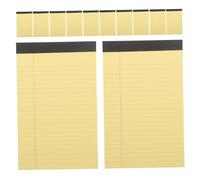PRETYZOOM 50 Sheets Lined Legal Notepads Lightweight College Ruled Note Pads with Easy Tear-off for Office School Home and Business Use Each