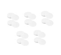 PRETYZOOM 500 pcs Medium Speed Qualitative Cellulose Filter Paper Circles Diameter for Scientific Lab Filtration High Wet Strength Bulk Pack for Chemistry Experiments