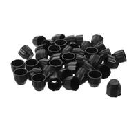 PRETYZOOM 500pcs Black Plastic Bike Axle Caps 13mm Hex Shape Universal Bicycle Hub Bearing End Caps Rear Axle Nut Cover Anti-scratch for Stable Ride Performance Outdoor Rides