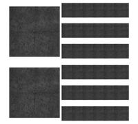PRETYZOOM 50pcs Black Disposable Dinner Napkins Strong Absorbency and No Residue, Elegant Paper Cocktail Napkins Neat Edges for Buffet Tables and Business Events