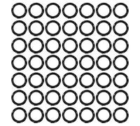 PRETYZOOM 50pcs Lamp Shade Adapter Rings for Light Sockets, Plastic Lampshade Frame Rings with Halfthread and Fullthread Structures, Enhanced Stability and Extended Service Life