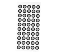 PRETYZOOM 50pcs Reflective Markers for Scanners Diffuse Reflection Targets Tracking Dots High Reflectivity Tear-resistant No Scan Interference