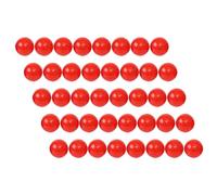PRETYZOOM 50pcs Round Vending Machine Capsules 5cm Small Balls Bingo Raffle Drawing Balls Hollow Plastic Openable Balls Gumball Empty Balls to Fill Party Favors Red