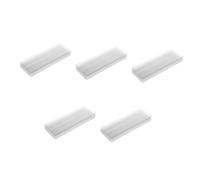 PRETYZOOM 5pcs Clear Plastic Microscope Slide Holder Box with Moisture Control Lightweight Specimen Storage Case for Field Research and Laboratory Experiments