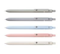 PRETYZOOM 5pcs Fine Point Gel Pens 0.5mm Black Ink Rollerball Pens for Smooth Writing and Planning Home Office Essentials for Graduation Time and School Use