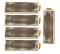 PRETYZOOM 5pcs Handmade Wooden Queen Cage for Bee Keeping Khaki