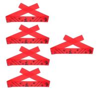 PRETYZOOM 5pcs Japanese Style Samurai Headband Karate Training Band Hair Scarf Headwrap Boys and Girls Headband for Cheerleading