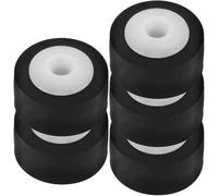PRETYZOOM 5pcs Plastic Pinch Roller for Tape Recorder Replacement, Wear-resistant and More Breaking Force, Suitable for Radio Tape Pinch Roller Replacement and Recorder Maintenance