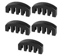PRETYZOOM 5pcs Rubber Violin Practice Mute Claw Style Mute for Violin Sound Muffler for Quiet Practice and Performance