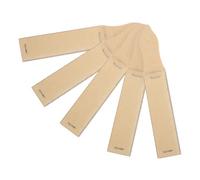 PRETYZOOM 5pcs Sketch Sandpaper Sharpener for Artists Fine Grit Pencil Pointer Tools for Cleaning and Sharpening Pastel Sticks Crayons Compatible with Various Drawing Pencils