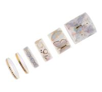 PRETYZOOM 6 Rolls Washi Tape Set Thin Paper Decorative Tape for DIY Crafting and Journaling Supplies Easy to Use and Cut for Boxes and Hand Account Books
