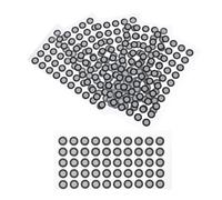 PRETYZOOM 6 Sheets 3d Scanners Reflective Film Positioning Targets with Optical Tracking Dots and Wide Compatibility for Reverse Engineering Inspection and Research