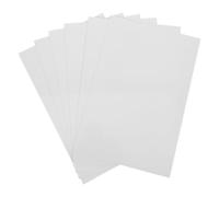 PRETYZOOM 6pcs Anodized Aluminum Plates for Heat Transfer, Sublimation Aluminum Blanks with High Performance and Structure Maintenance, for DIY Art and Photo Frame Heat Press Panel Projects