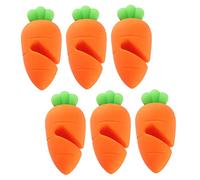 PRETYZOOM 6pcs Carrot Boil Lifters Heat-resistant Spill Kitchen Tool for Cooking Pots and Stews Lid Support for Slow Cooking and Food Safety