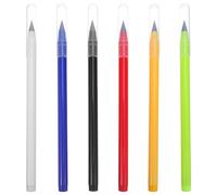 PRETYZOOM 6pcs Eternal Pencil No Sharpen Always Sharp Point Pencils for Sketching Travel Coloring Set Reusable Eraser for Boys and Girls Classroom Office Work