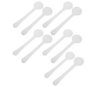 PRETYZOOM 6pcs Eye Test Covers for Vision Testing Equipment Plastic Eye Occluders with Ergonomic Curvature and Rounded Shape Easy to Clean for Optometry Practices