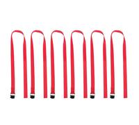 PRETYZOOM 6pcs Heavy Duty Nylon Cargo Fastening Straps with Sturdy Buckles for Luggage and Roof Rack, Excellent Carrying Capacity and Easy to Store Tie down Straps for Use the Road