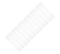 PRETYZOOM 6pcs Nail Chart Polish Display Board Slots Gel Art Sample Practice Board for DIY Training Nail Art Display Tips