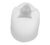 PRETYZOOM 6pcs Pig Resin Molds Silicone Animal Resin Candle Molds Candlestick Silicone Model Scented Candle Stand Animal Making Tools Pig Fondant White