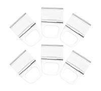 PRETYZOOM 6pcs Roller Shade Pulls Abs Clips for Cordless Window Blinds with Rust Resistance and Stable Support