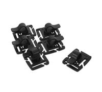 PRETYZOOM 6pcs Rotatable Hydration Hose Clips Nonslip Tube Holders for Water Bladder Bags Lightweight Clamp for Backpack Accessories Secure Drink Tube Control for Outdoor Hiking Cycling
