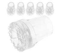 PRETYZOOM 6pcs Rubber Cane Tips Replacement for Crutches and Walking Sticks, 22mm Non-Slip Rubber Feet with Reinforced Ferrules, Anti-Skid Sturdy Caps for Outdoor Use and Occasions