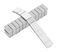 PRETYZOOM 7 Strips Car Wheel Balance Weight Blocks Steel Tire Balance Weights with High Adhesion Reliable 5g and 10g for Accurate Wheel Balancing