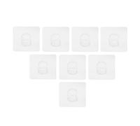 PRETYZOOM 8 Pcs Dog Fence Holder Cage Fixing Tool Acrylic Lightweight Anti-slip White Pet Fence Accessories for Indoor Pet Playpen