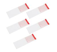 PRETYZOOM 80 Sheets Red Litmus Paper Set Alkaline Test Strips for Chemistry Experiments Ph Tester for 5 Books Per Pack