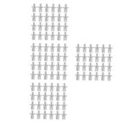 PRETYZOOM 800 pcs Aluminum Drive Expansion Rivets Dome Head Knock Type Lightweight Fasteners for Machinery Furniture Assembly and Architectural Use