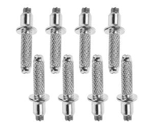 PRETYZOOM 8pcs Tungsten Steel Cane Tips Replacement for Hiking Trekking Poles Carbide Anti-skid Walking Stick Accessories High-performance Foot Caps for Rough Outdoor Use