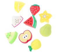 PRETYZOOM 9pcs Cute Fruit-shaped Cable Protector Sleeve Flexible Anti-break USB Data Line Cover Compatible with Iphone Laptop Computer Anti-tear Charger Cable Saver