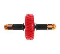 PRETYZOOM Ab Roller Wheel for Core Workouts and Abdominal Exercise Roller with Powerful Spring Mechanism, Rubber and Alloy Steel Material, Portable Fitness Equipment Suitable for Office