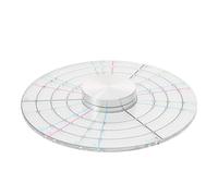 PRETYZOOM Acrylic Clay Measuring Disc for Pottery with Precision and Durability Clay DIY Tool Kit for Artists on The Go Measuring Template for Accurate