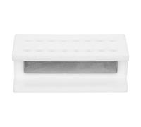 PRETYZOOM Acrylic Magnetic Rack for Tubes Lab Tube Holder with Strong Magnetic Base Suitable for Laboratory and Use
